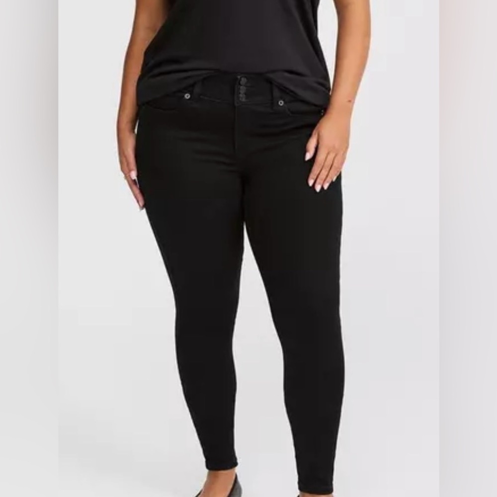 Torrid Black Jegging High-Rise Skinny Jean